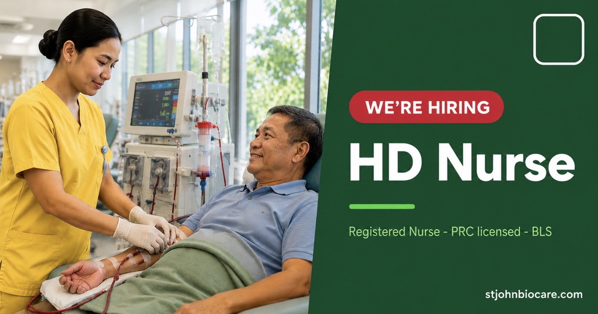 We're hiring — HD Nurse at Core Renal Center
